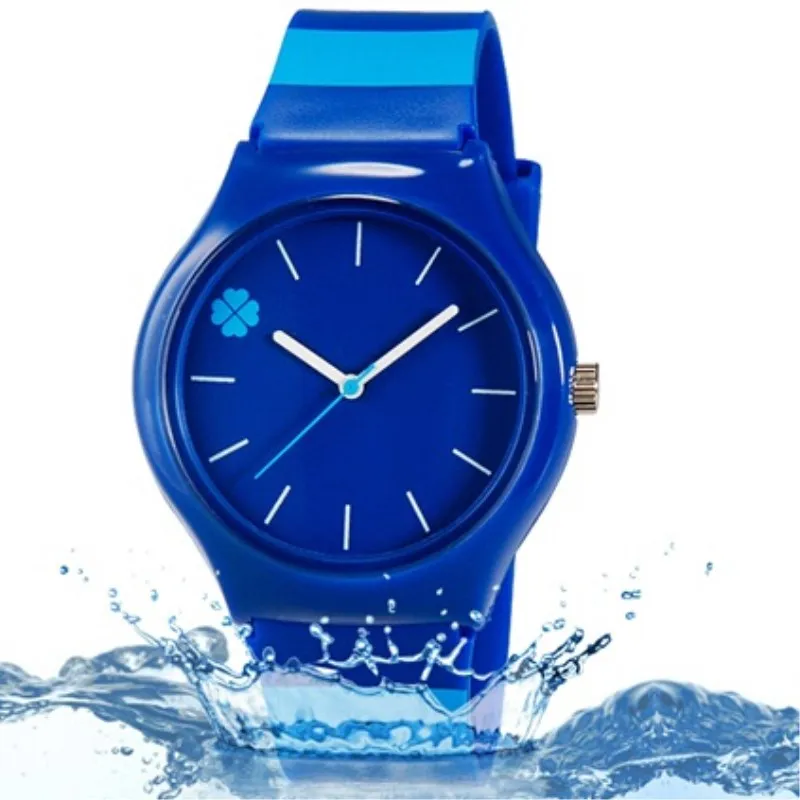 Женские Водонепроницаемые кварцевые часы с силиконовым ремешком|watch watches|watch etawatch