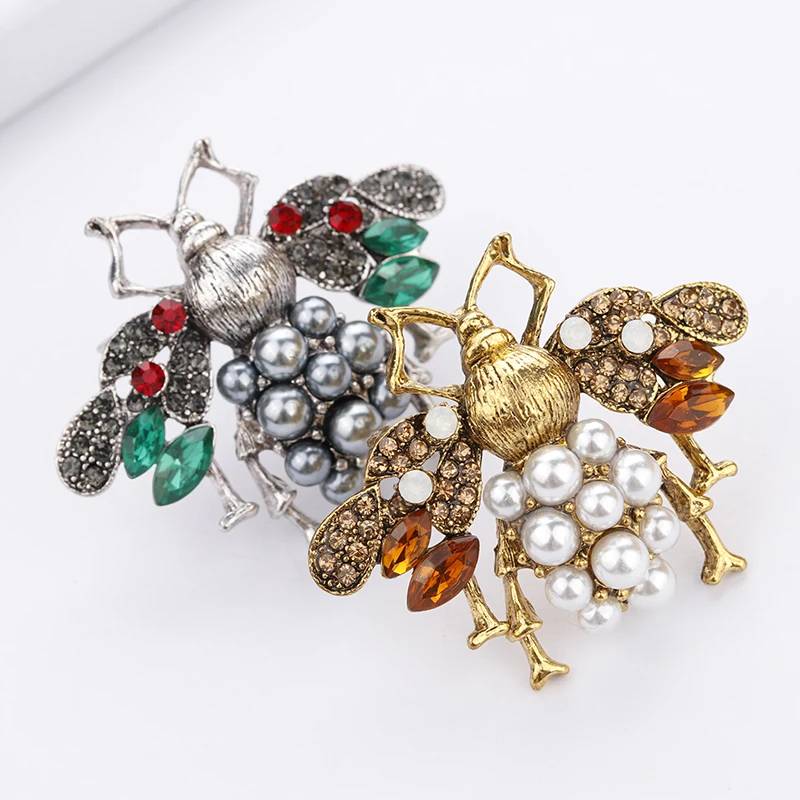 H350332X珍珠水钻大蜜蜂胸针 (17)
