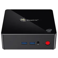 Мини-ПК Beelink Gemini X55 8GB 128GB GEMINI LAKE Pentium J5005 UHD 2,4 GHz+ 5GHz wifi 1000Mbps BT4.0Support 4K 60H Tv Box