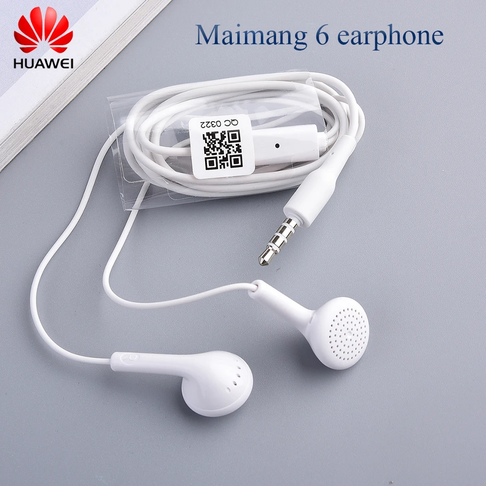 Huawei-auriculares intrauditivos estéreo con conector de graves, auricular con Control en cable y micrófono para P8, P9, P10 Lite, Y6, Y7, Y9, Honor 9, 3,5mm