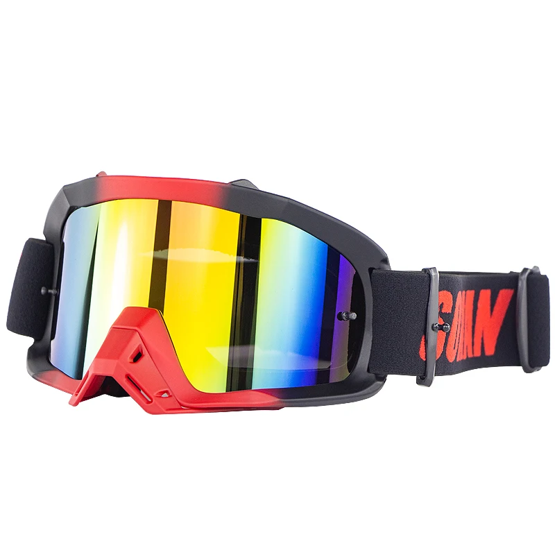 Gafas очки для мотокросса, очки для внедорожников, внедорожников, грязи, велосипедов, пылезащитные гоночные очки, анти-ветер, очки MX - Цвет: D