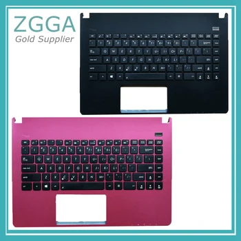 

Genuine Laptop Palmrest Cover For Asus X401 X401A X401U Upper Case With US English Layout Keyboard Rose Black