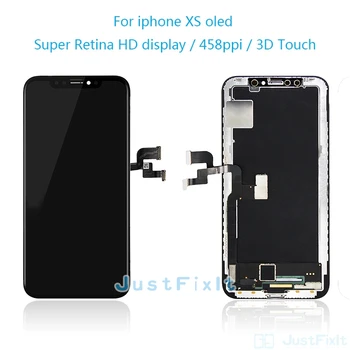 

AAA+ For iPhone X OLED With 3D Touch Digitizer Assembly No Dead Pixel LCD Screen Replacement Display For iPhoneX LCD with Gift