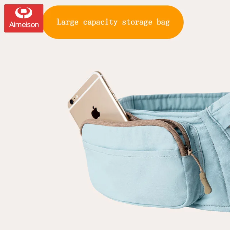 High-quality front and back multi-functional baby cross strap is stylish, safe, comfortable and lightweight with a stool ABD006