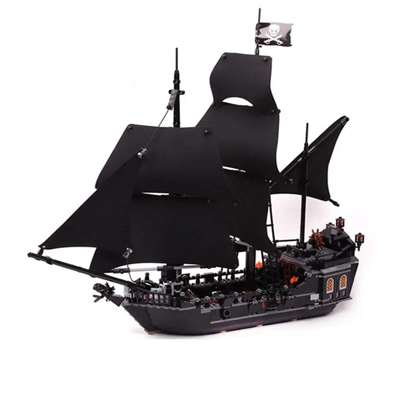 

4184 The Black Pearl Pirates of the Caribbean Model Building Blocks Bricks Kids Girl Boys DIY Birthday Gifts Funny Toy 83006