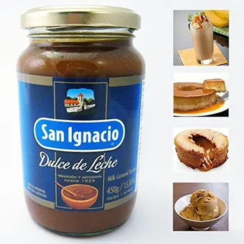 

BooTool (TM) 1 Dulce de Leche San Ignacio Jar 450 g de Caramelo de Leche para repostería Arequipe Cajeta Bake