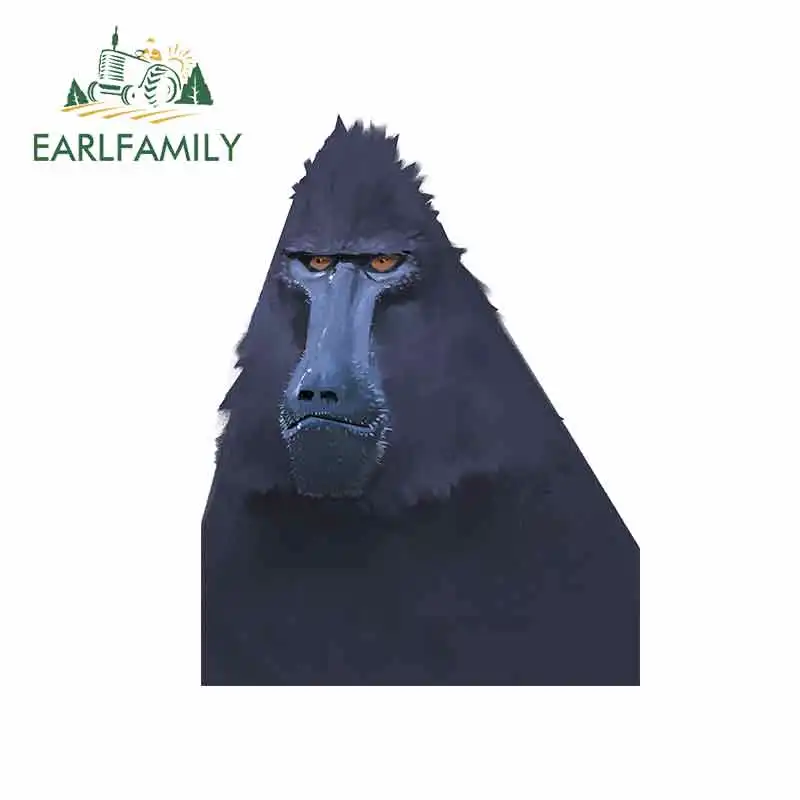 EARLFAMILY 13 см x 9 8 для Gorilla забавные автомобильные наклейки водонепроницаемые