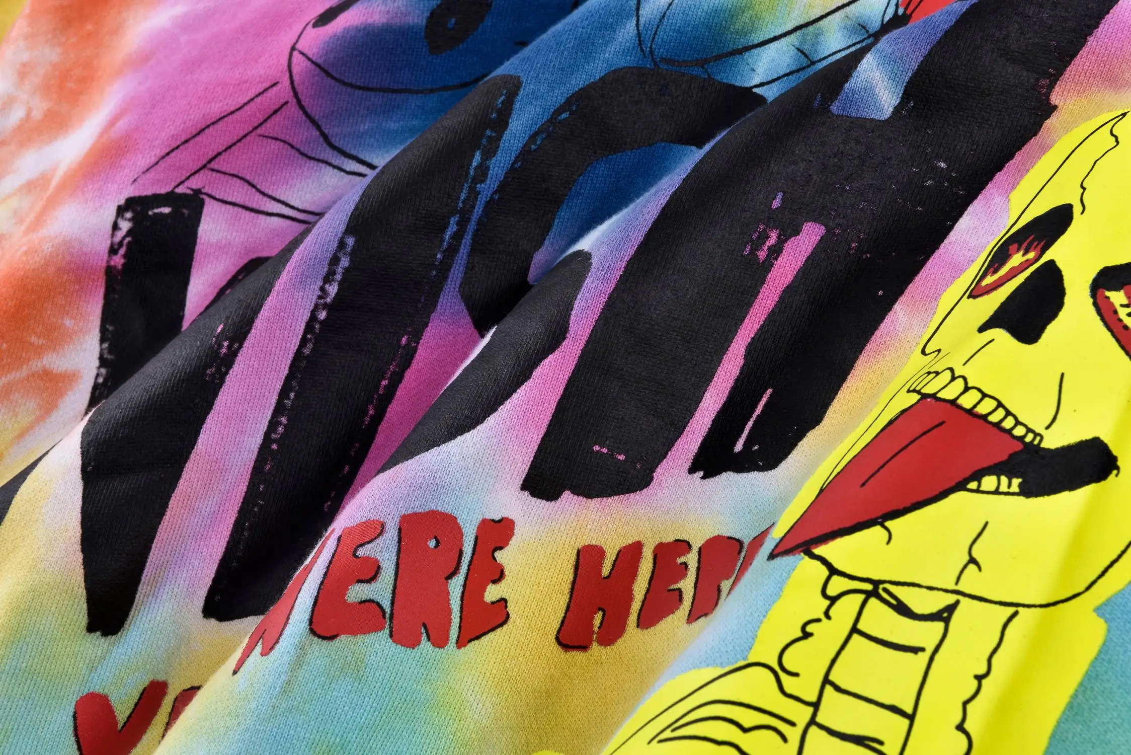 С изображением Трэвиса Скотта astroworld толстовки для мужчин womem tie-dye майки с граффити Канье Уэст Хип Хоп астромир с изображением Трэвиса Скотта пуловер