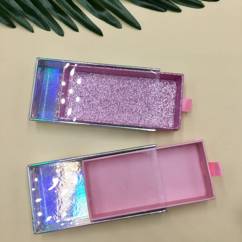 New Glitter Eyelash Packaging 10pcs/lot Empty Lash Box for Long False Eyelashes New Glitter Eyelash Packaging 10pcs/lot Empty Lash Box for Long False Eyelashes