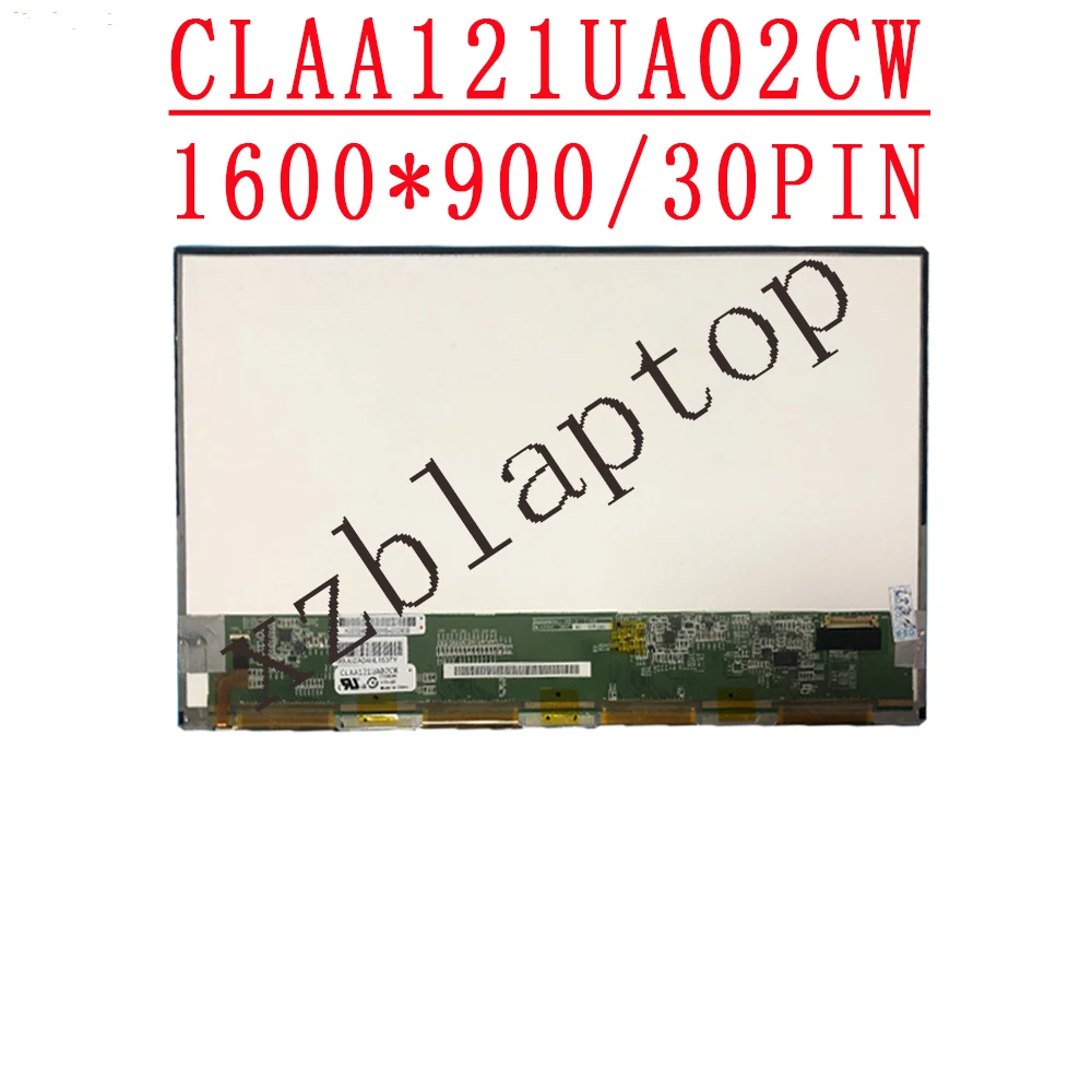 

12.1 inch laptop lcd screen LED Matrix CLAA121UA02CW 30 pin 1600*900