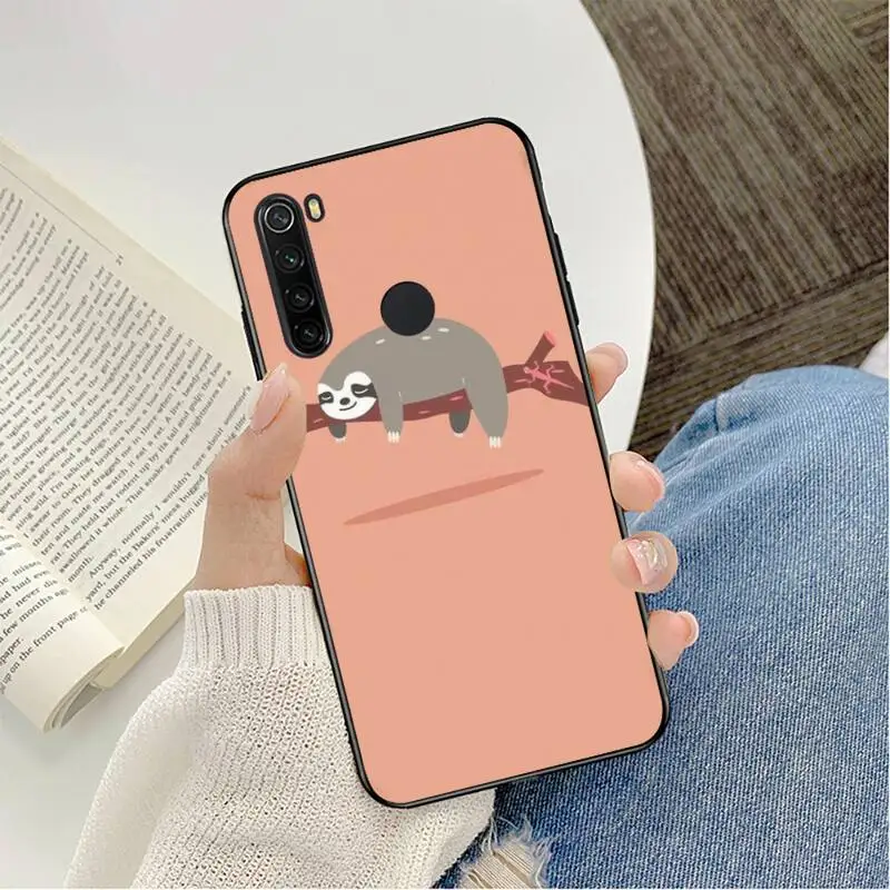 YNDFCNB Caffeinated Giày Lười Động Vật Ốp Lưng Điện Thoại Redmi Note 8Pro 8T 6Pro 6A 9 Redmi 8 7 7A Note 5 5A Note 7 xiaomi leather case glass