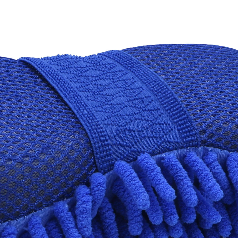 Soft Microfiber chenille Auto Maintenance Motor Motorcycle Brush Washer Car Window Body Washing Gloves Car Cleaning Paint Care