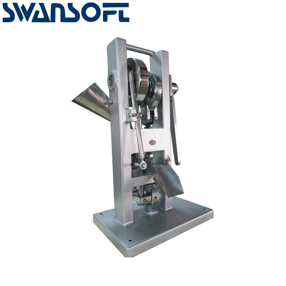 

SWANSOFT Cost-effective Manual Single punch tablet press/ pill press machine/pill making / (lightest type) TDP-0 /hand-operated