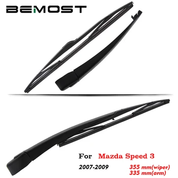 

BEMOST Auto Car Rear Windshield Wiper Arm Blade Soft Natural Rubber For Mazda Speed 3 Hatchback 2007 2008 2009 2010 2011 2012