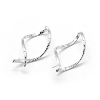 

20pcs Brass Pinch Bails, Ice Pick & Pinch Bails for Pendant Making Accessories Connector F80