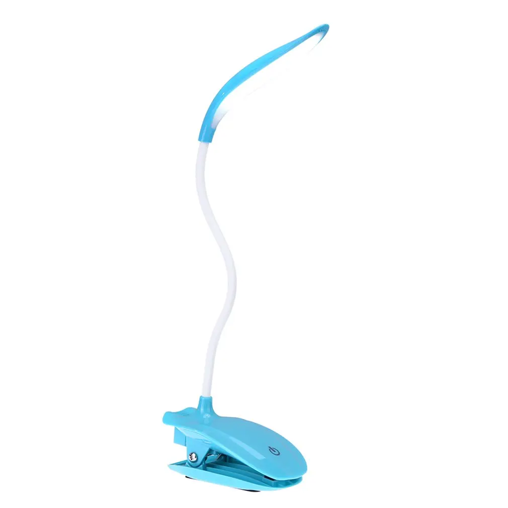 

Durable LED Reading Light With Clip Eye Care Desk Lamp Clip-on Flexible Arm Light For Studying Working Bedroom