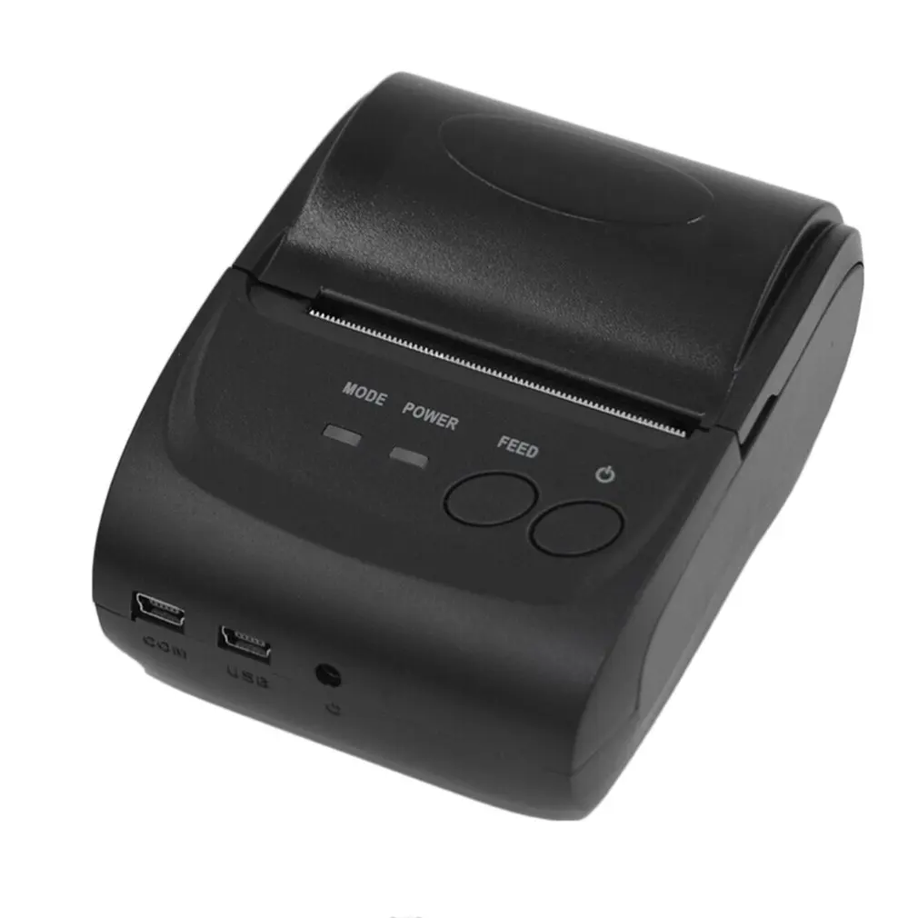POS-5582 DD портативный мини принтер 58 мм Bluetooth 4,0 Android кассовый аппарат POS чековые принтеры билетов термопринтер