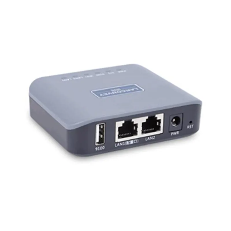 

KuWFi Wireless Print Server Wireless Network Printer Sharing Device Support Wifi Cloud Printing&Remote Printing