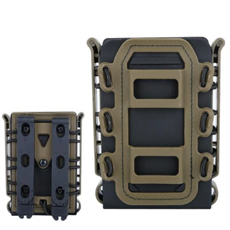 

Tactical soft shell clip box set 5.56 7.62 with MOLLE connection clip single clip