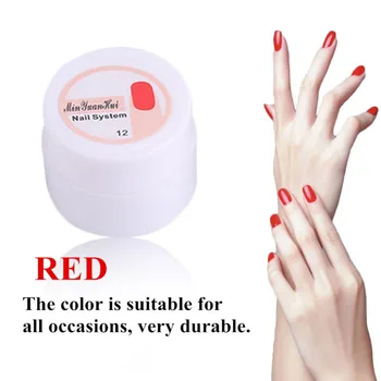 

12 Colors/Set Women Special 5ML Nail Art UV Gel Charming Lady Nail Polish Gel Personal Beauty Nail Manicure Set Hot Sale