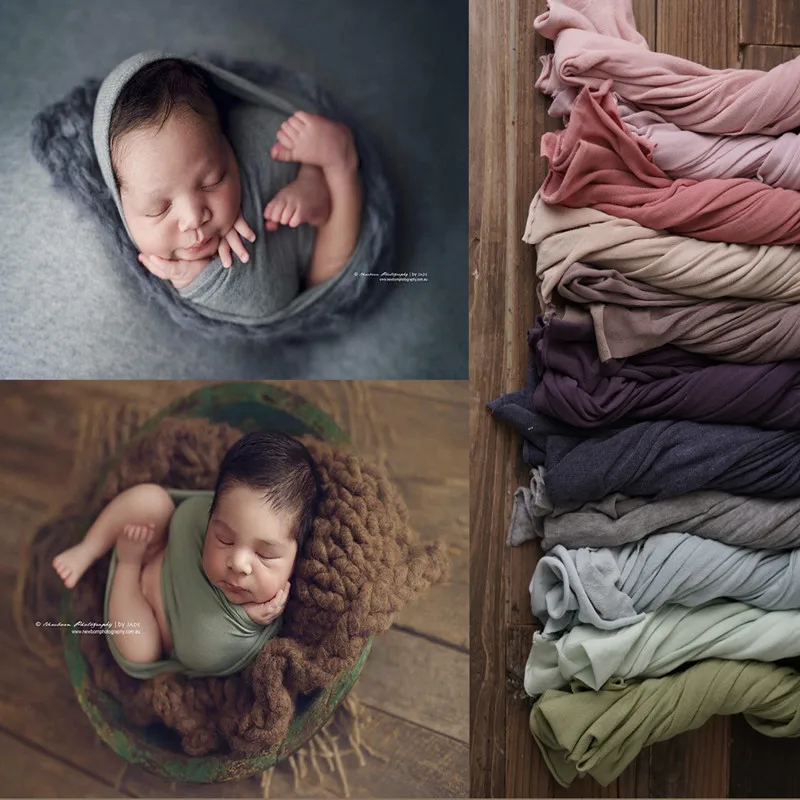 

40*150 cm newborn baby photo props wraps photoshoot accessories photo cloth for fotografia bebe Photograph For Studio