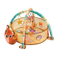 Интересный детский фитнес-рамка Многофункциональный Детский ползающий коврик океан мяч бассейн игра одеяло