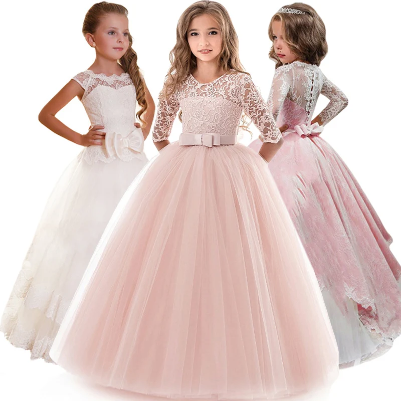 Детские Вечерние платья подружки невесты с цветочным рисунком; платье для свадьбы; детское праздничное платье; платье принцессы для девочек; одежда для маленьких девочек