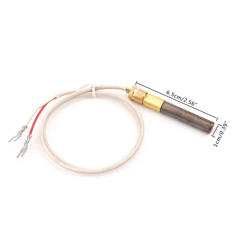 Gas Fireplace 24" Thermocouple 750℃ Millivolt Replacement Thermopile
