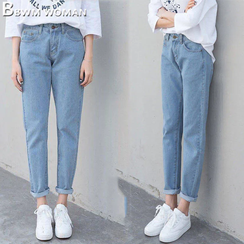 

2019 Autumn 5 Styles Can Choose Women Jeans Plus Size Bf Style Female Denim Pants