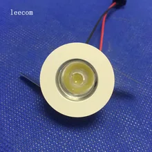 20 шт. 12В Белый комнатный светильник мини 1 Вт Светодиодный светильник для шкафа из алюминиевого сплава вращающийся на 360 градусов Точечный светильник для витрины