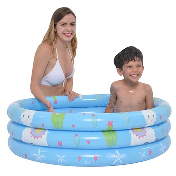 

Inflatable Round Swimming Pool Portable Indoor Outdoor Baby Swimming Pool Air Cushion Children Inflatable Bathtub