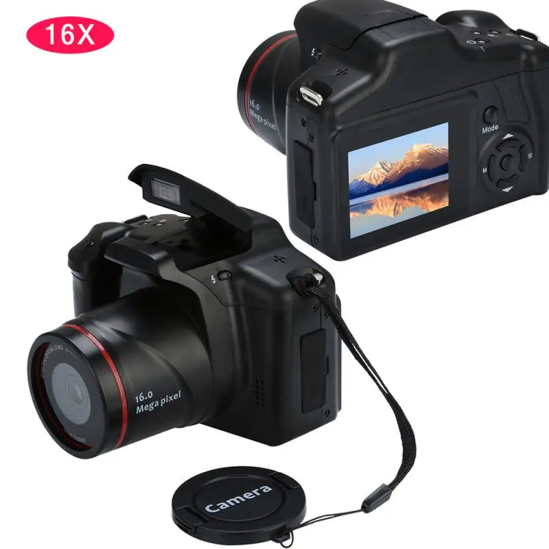 HD 1080P fotocamera reflex digitale 2.4 pollici TFT LCD schermo 1080P 16X Zoom 