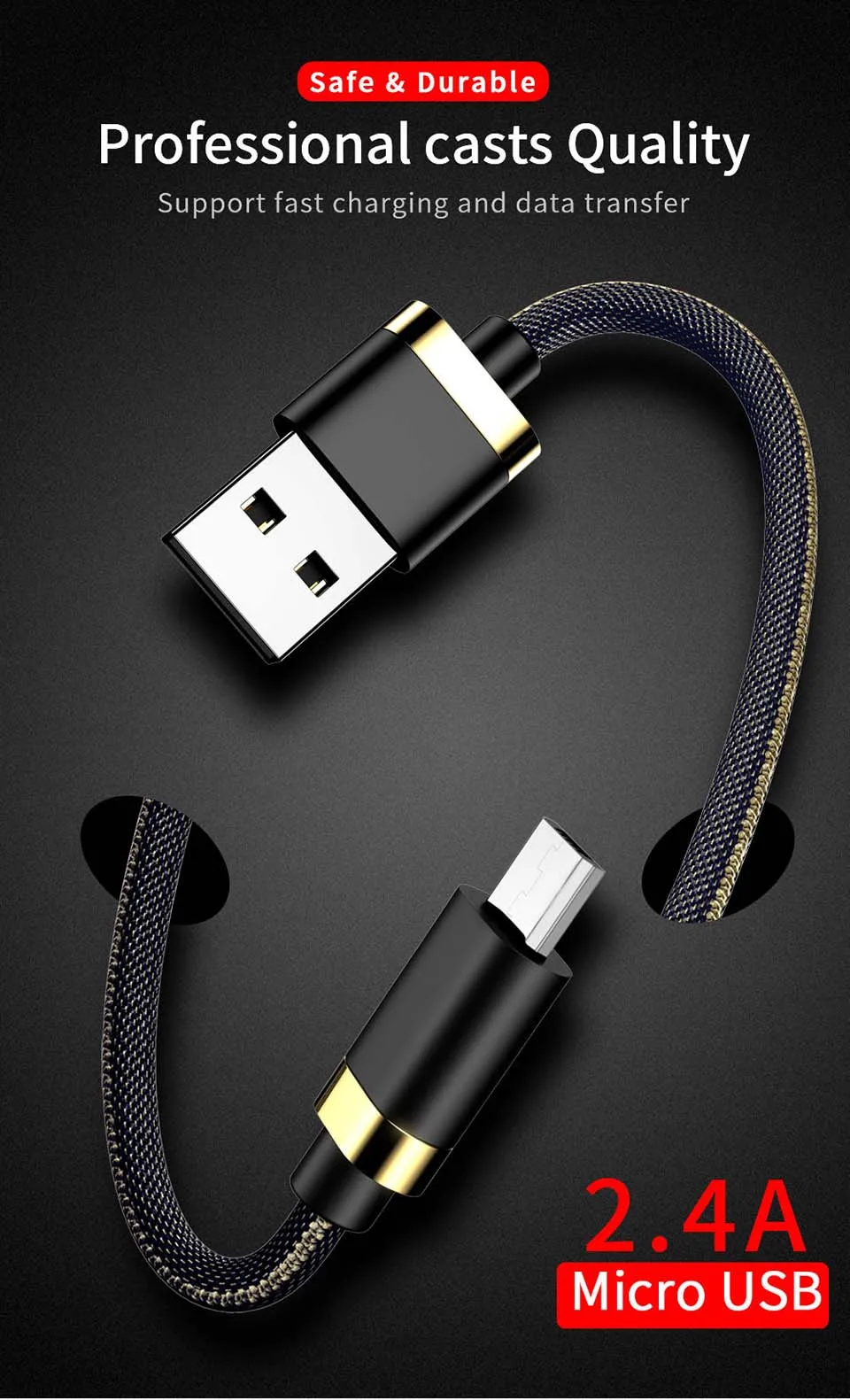 CXV 2A Кабель Micro-USB для передачи данных и быстрой зарядки в плоской спиралевидной форме провод для Samsung huawei Xiaomi Mi5 oneplus Android телефонный провод кабели Micro-USB