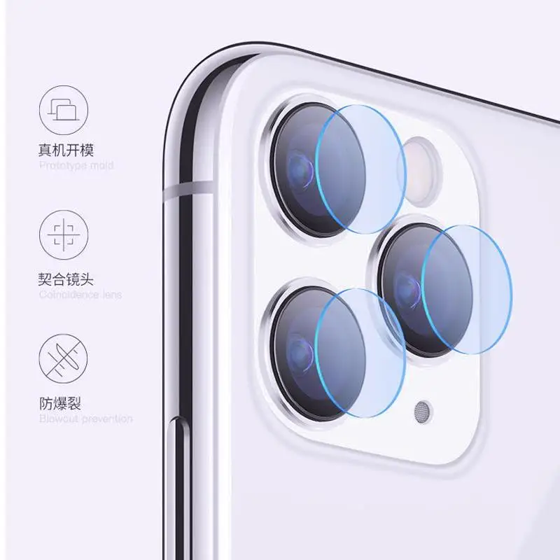 

50pcs/lot New Arrivel Camera Lens Screen Protector For iPhone 11 Pro Tempered Glass Film For iPhone 11/ pro/ 11 Pro Max 2019