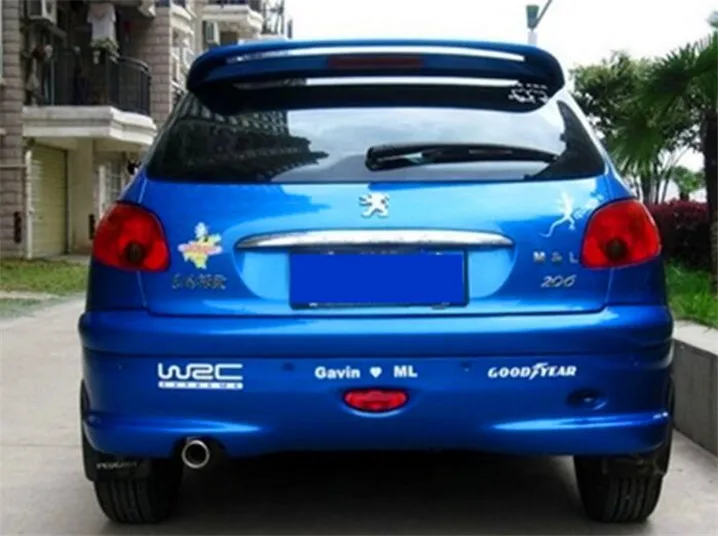 Спойлер для Peugeot 206 спойлер 2008 2013 высококачественный из АБС пластика заднего