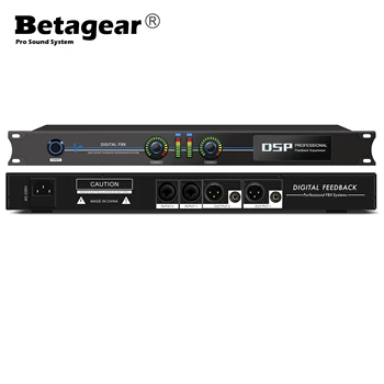 

Betagear FBX220 Professional audio system Digital signal speaker processor Howling suppression 2 In 2 out feedback suppressor