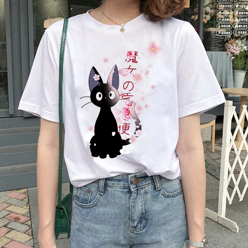 Camisetas mujer манга corta летняя футболка totoro Spirit Away Studio ghiали женская с японским