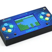 Waveshare GamePi20, Mini Video Game Console Based on Raspberry Pi Zero / Zero W / Zero WH, 2.0inch IPS Display