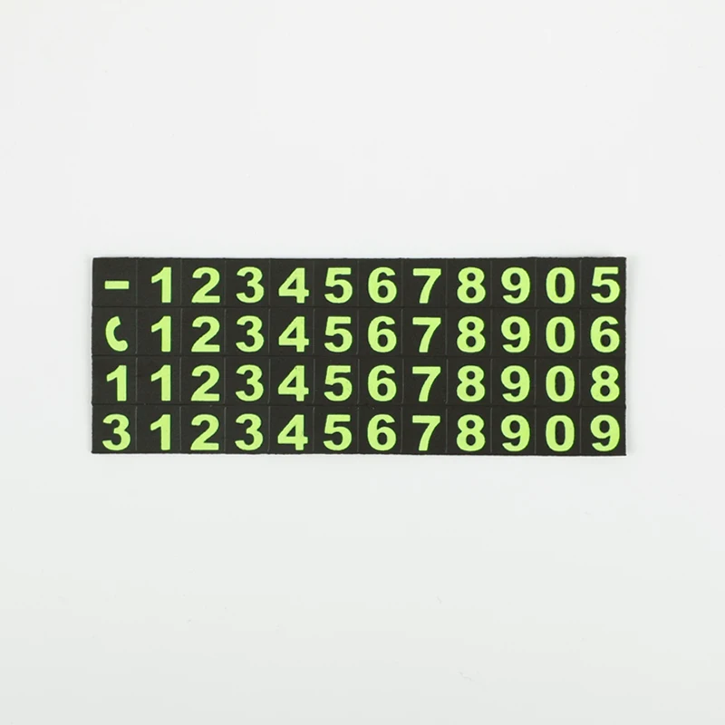 Car Temporary Parking Card Phone Number Card Plate Sticker For BYD F3 F0 S6 F3R F0 F 3 Car Styling Accessories car parking card sticker