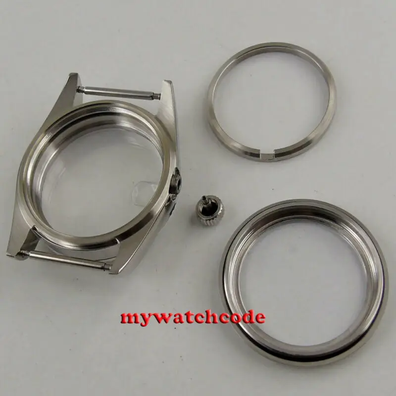 36 мм PARNIS 316L часы с сапфировым стеклом чехол Soild Fit ETA 2824 2836 8215|Часы Чехлы| |