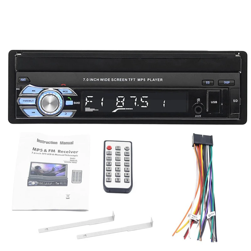 LTBFM Авторадио 7 &quot1 Din радио автомобиля автомагнитола Mp5 плеер Bluetooth магнитола