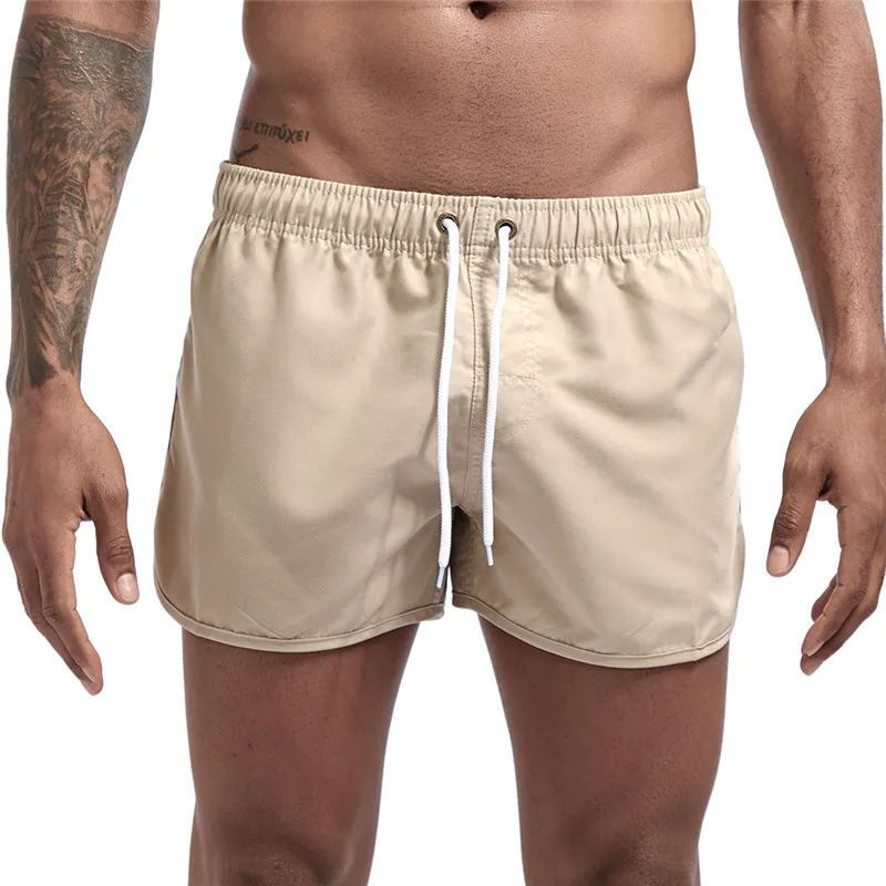 New Men Fitness Bodybuilding Shorts Man Summer Gyms Workout Male Breathable Mesh Quick Dry Sportswear Jogger Beach Short Pants