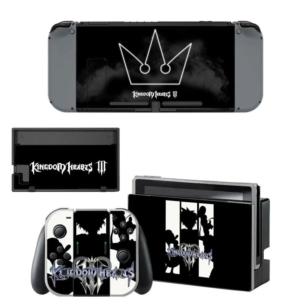YSNS1836 Наклейки для nintendo switch из кожи Kingdom Hearts kingd Switch наклейка для консоли nintendo Switch Joy-con контроллер Dock Skins - Color: YSNS1836