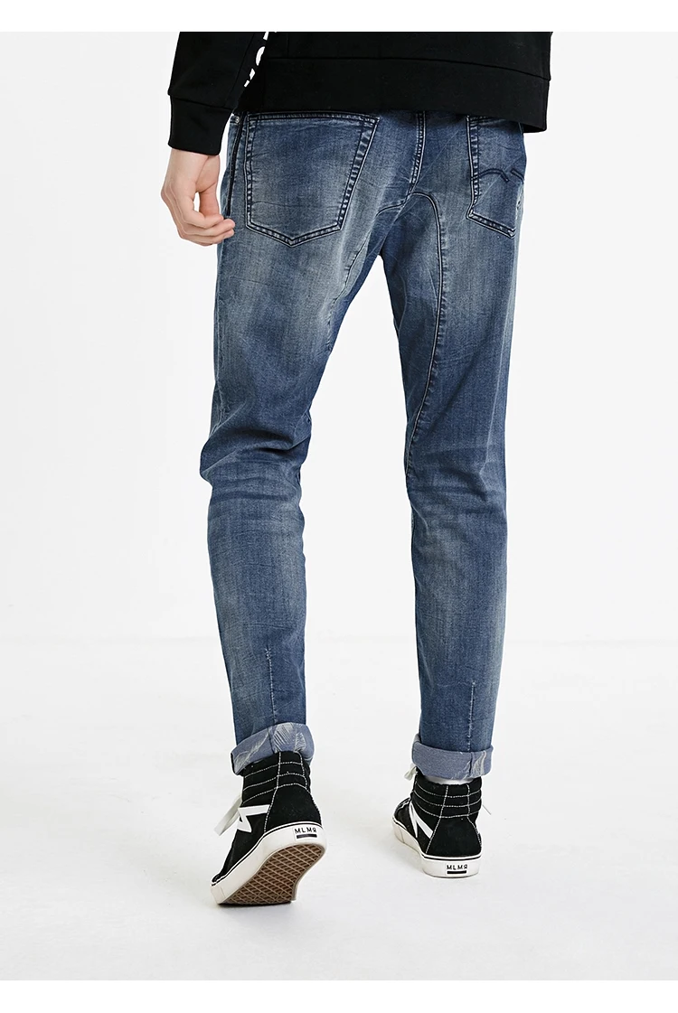 JackJones мужские зимние повседневные джинсы из хлопка стрейч | 219132595