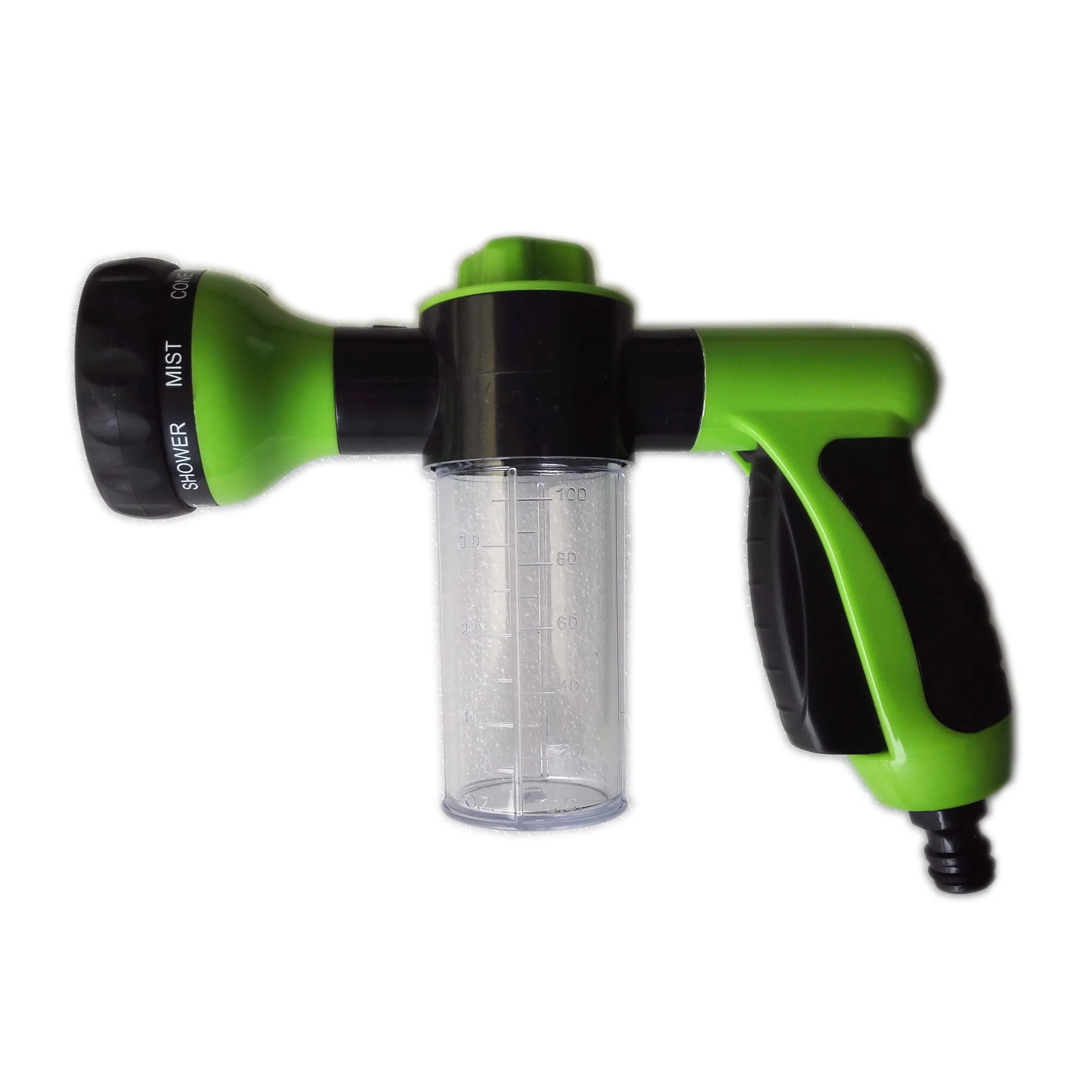 Foam Water Gun Hose Nozzle Garden Watering Spray Insecticide Tool
