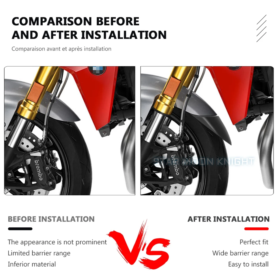 BMWバイク 二輪用リアマッドガードエクステンション2021-s1000rr 2019-m1000rr m 1000 rs 1000 rr バイクパ BMW RnineT R12⁄R12nineT リアマッドガード ライセンスサポート