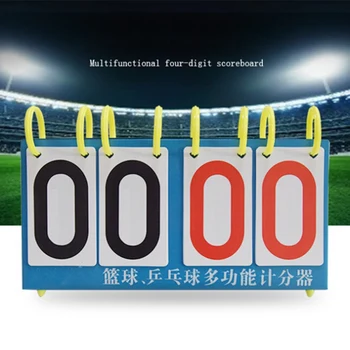 

Volleyball Scoreboard 4/6 Digit Sports Soccer Referee Basketball Coach Score Board For Football Badminton Table Tennis Equipment