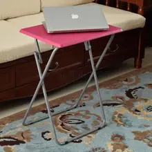 A Few Special Notebook Computer Desk Folding Dormitory Lazy Sofa Edge Color Students Writing Table