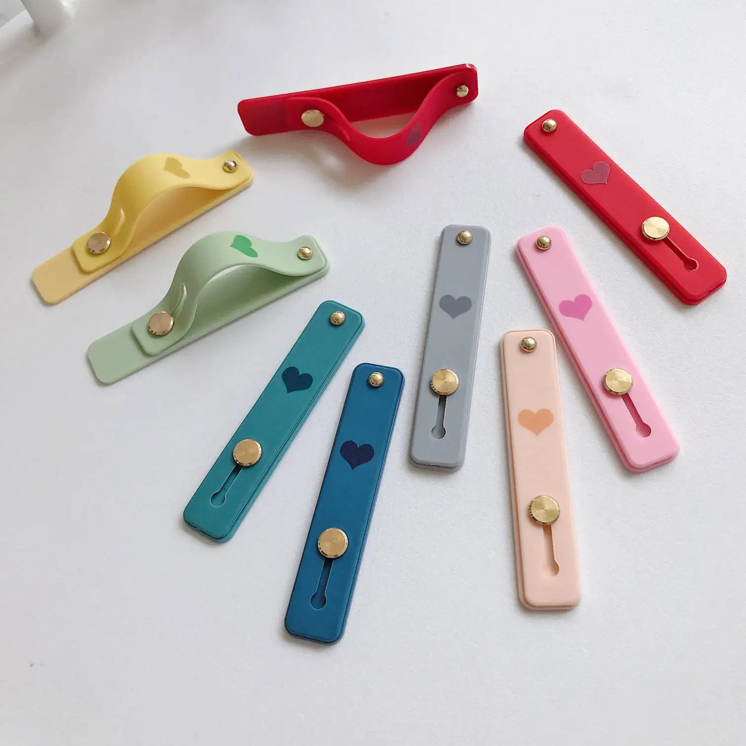 

Newed silicon Hide loop stand universal Mobile phone Holder for iPhone X 8 7 6 for Samsung For Huawei back Case Kickstand