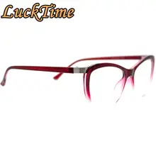 LuckTime повседневные Модные женские очки оправа ретро круглые очки для близорукости Женские оправы для оптических очков#1810